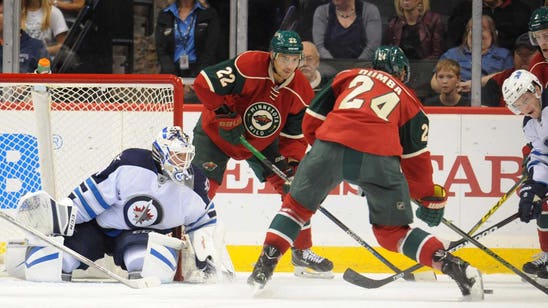 Dumba, Wild blast Jets in 8-1 preseason rout