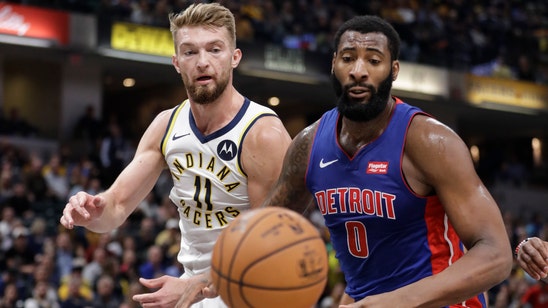 Pacers can't contain Drummond, fall 119-110 to Pistons in season opener