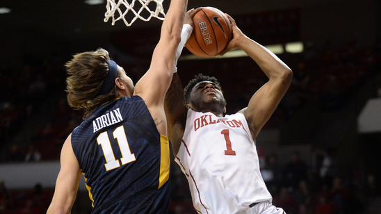 Bolden, Adrian help No. 13 West Virginia hold off Oklahoma