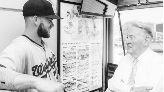 Bryce Harper honors Dodgers icon Vin Scully with a classy Instagram post