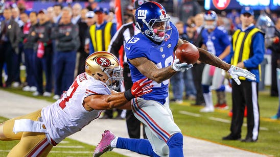 Odell Beckham Jr. tears up Week 5, tweaks his hamstring late