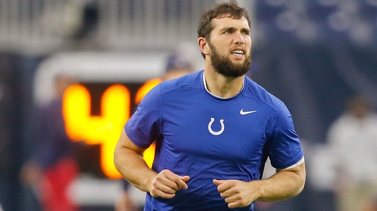 Colts LT Anthony Castonzo says Andrew Luck is 'working tirelessly'