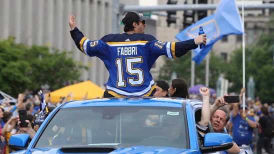 Blues retain Robby Fabbri on one-year deal