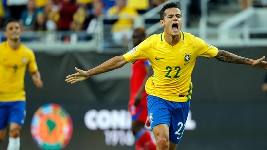 Philippe Coutinho is making his case to be Brazil's next star