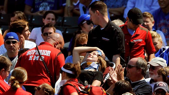Woman hit by foul ball at Wrigley Field, taken to hospital