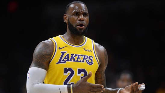 LeBron James captivates San Diego crowd in debut with Lakers