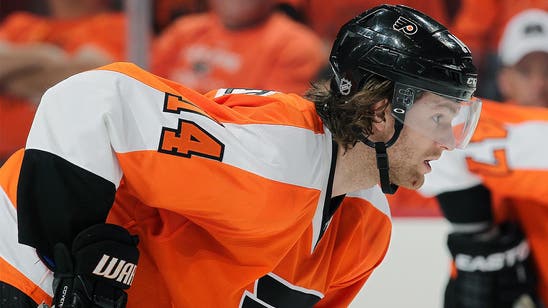 Flyers' Couturier to return from six-game absence to face Flames