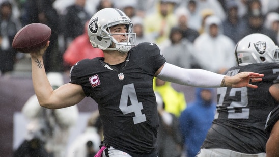 Derek Carr and the Raiders are an aerial show