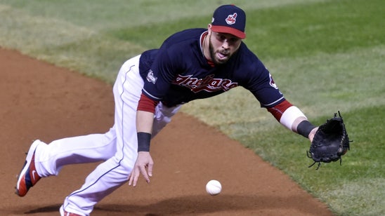 A save and a beauty: Indians' Jason Kipnis preserves early tie with stellar glove work