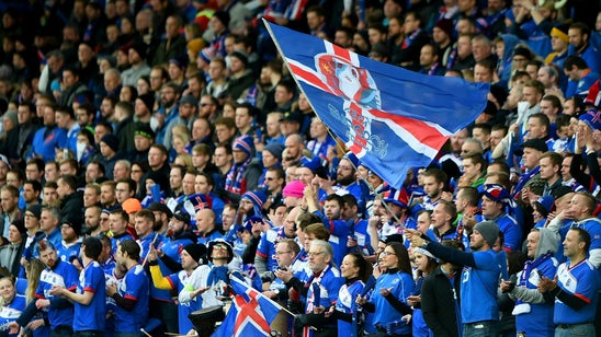More than 8 percent of Iceland's population is at the Euros