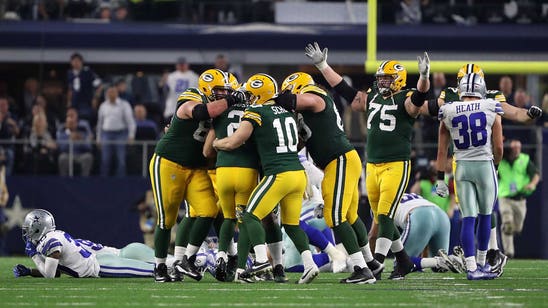 Crosby's last-second field goal sends Packers to NFC Championship