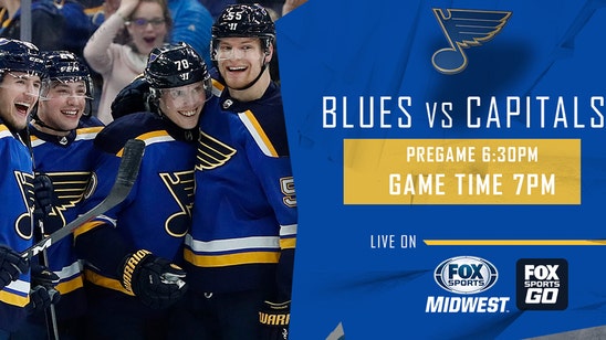 Blues must bounce back from Arizona loss tonight vs. Capitals