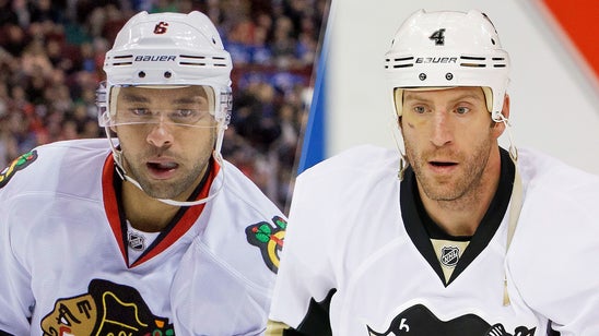 Blackhawks acquire Scuderi from Penguins for Daley