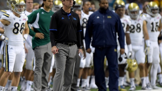 UCLA Football - The Other Shoe Finally Falls, Bonks Adrian Klemm on the Head