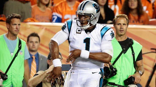 Cam Newton breaks a touchdown record held by Steve Young in first half
