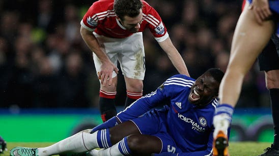 Chelsea's Zouma out for around six months with ACL injury