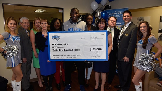 Drawing inspiration from his sister, Magic's Oladipo donates $35K to UCF Listening Center