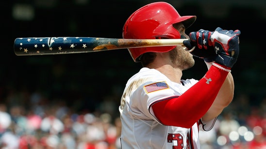 Bryce Harper unveils extremely patriotic Fourth of July cleats