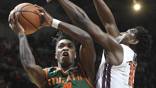 Miami lights it up in first half in road win over Virginia Tech
