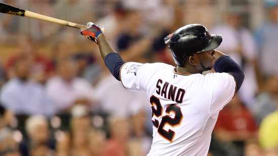 Twins rookie slugger Sano, closer Perkins out of action Thursday