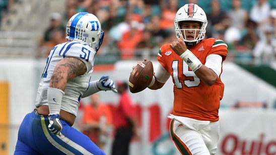 Brad Kaaya sets Miami's all-time passing mark in win over Duke