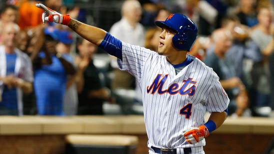 Wilmer Flores changed his walk-up song to the 'Friends' theme and the crowd loved it