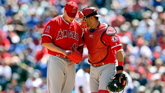 Angels ace Garrett Richards shut down for season by elbow tear