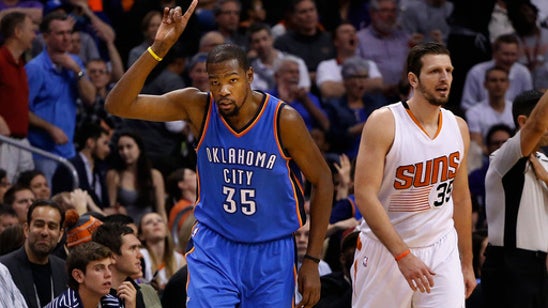 Kevin Durant is coming and he wants his MVP back