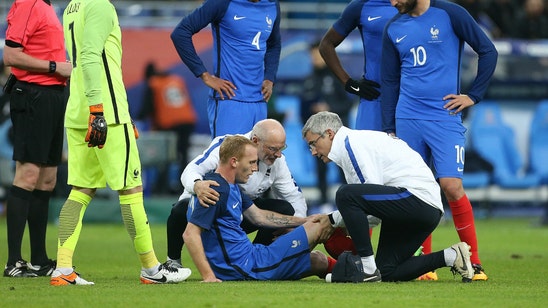 Barca and France defender Mathieu 'major doubt' for Euros