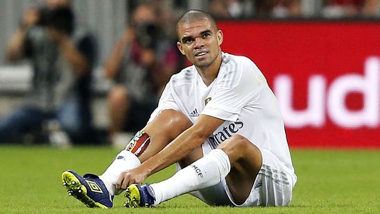 Madrid defender Pepe injures leg two weeks before new season