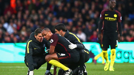Vincent Kompany suffers yet another injury