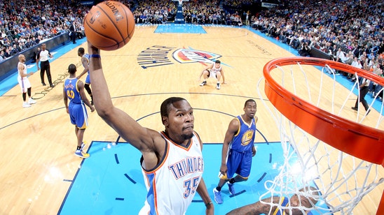 Report: Warriors are 'significant front-runners' to sign Kevin Durant if he leaves OKC