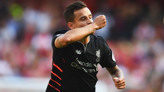 Philippe Coutinho's perfect 30-yard free kick is the best goal you'll see this weekend