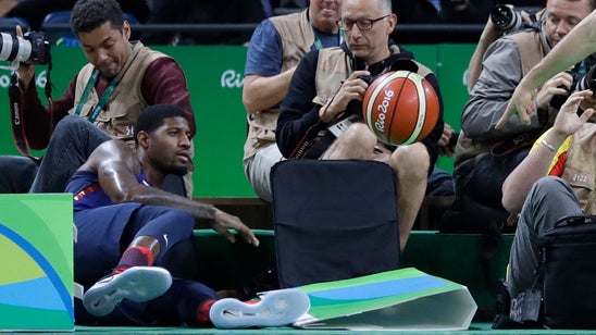 Paul George talks about Australia's 'dirty' play after Team USA's narrow win