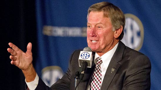 Spurrier on his game early, kicks off day two of SEC Media Days