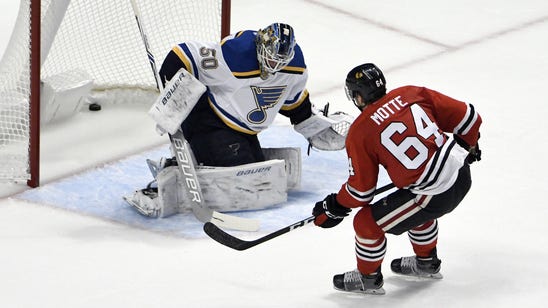 Blues recall Binnington from Wolves in wake of Allen's injury