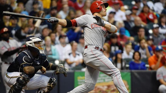Reds outslug host Brewers, 9-7