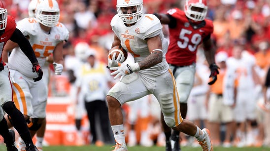 Tennessee RB Jalen Hurd's strut into the end zone went horribly wrong