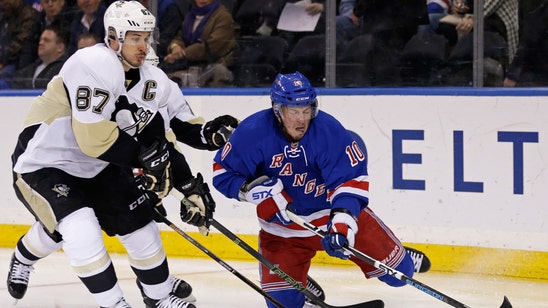 Crosby comes up big with OT goal to seal Pens' victory over Rangers