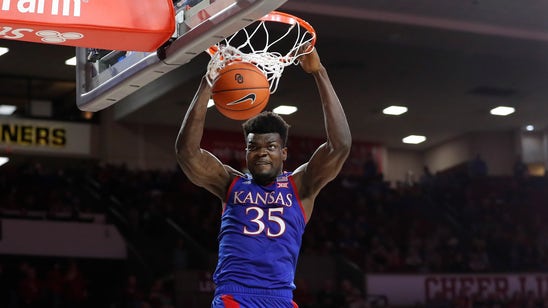 Azubuike, Dotson steer No. 6 Kansas past Texas 66-52
