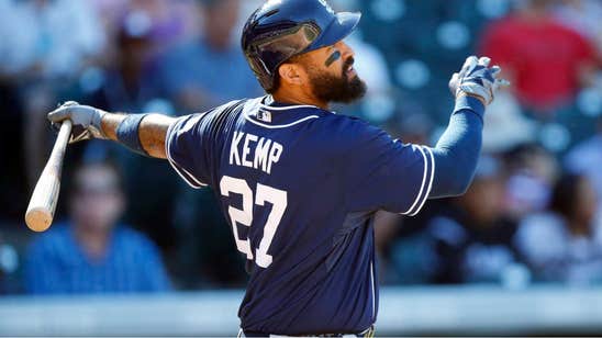 Kemp homers, doubles twice as Shields, Padres beat Rockies