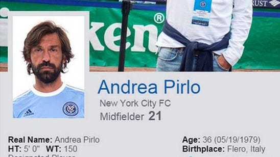 New York City FC publish Pirlo profile on website, quickly delete it