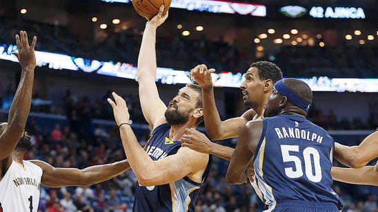 Gasol's career-high 38 points lead Grizzlies past Pelicans