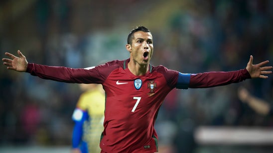 Cristiano Ronaldo scores a beauty as Portugal rout Faroe Islands