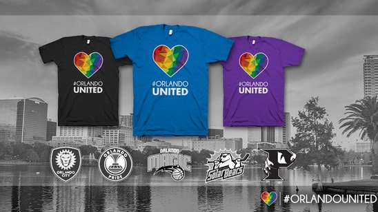 Orlando sports franchises team up for #OrlandoUnited T-shirts