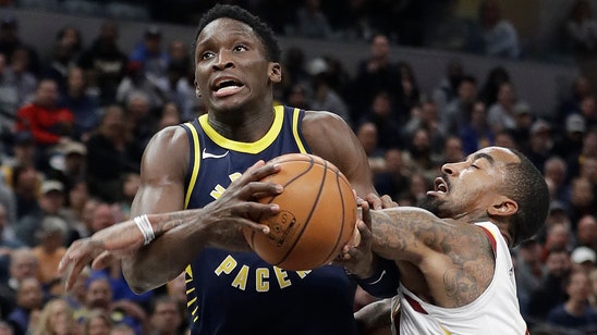 Oladipo scores 33 as Pacers defeat Cavs 106-102