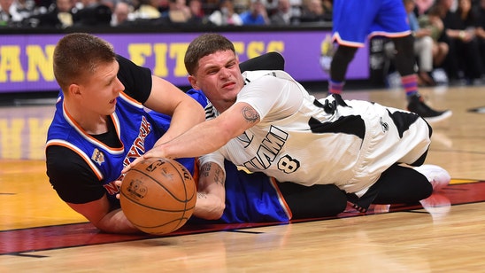 Short-handed Heat struggle in 2nd half of loss to Knicks