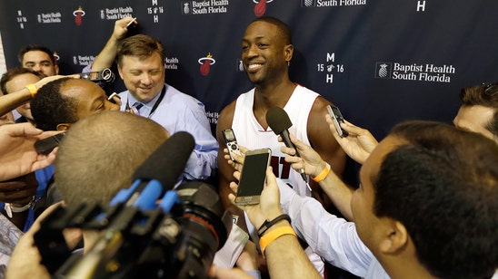 Wade believes Heat have talent to make run at NBA championship
