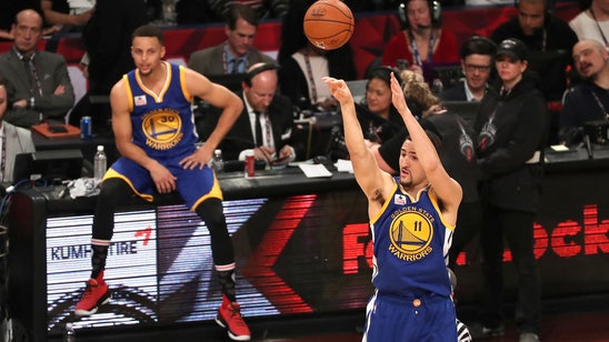 Klay Thompson becomes second-fastest active player to 1,000 career 3s