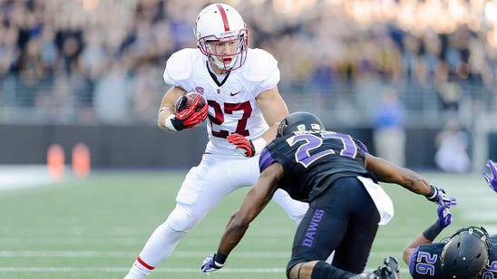 How many touches per game will Christian McCaffrey get in 2015?
